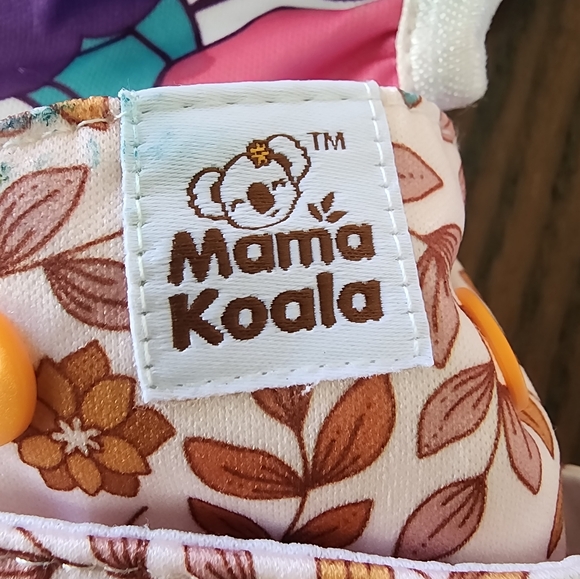 NWOT Alva Baby, Mama Koala, BabyGoal Lot of 8 Reusable Cloth Diapers + 1 Insert - Picture 11 of 16